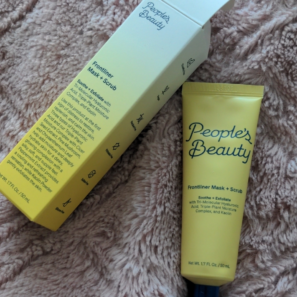 People's Beauty Yellow Mask + Scrub